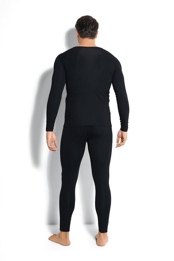 Jiber Erkek Termal İçlik Üst Siyah 160