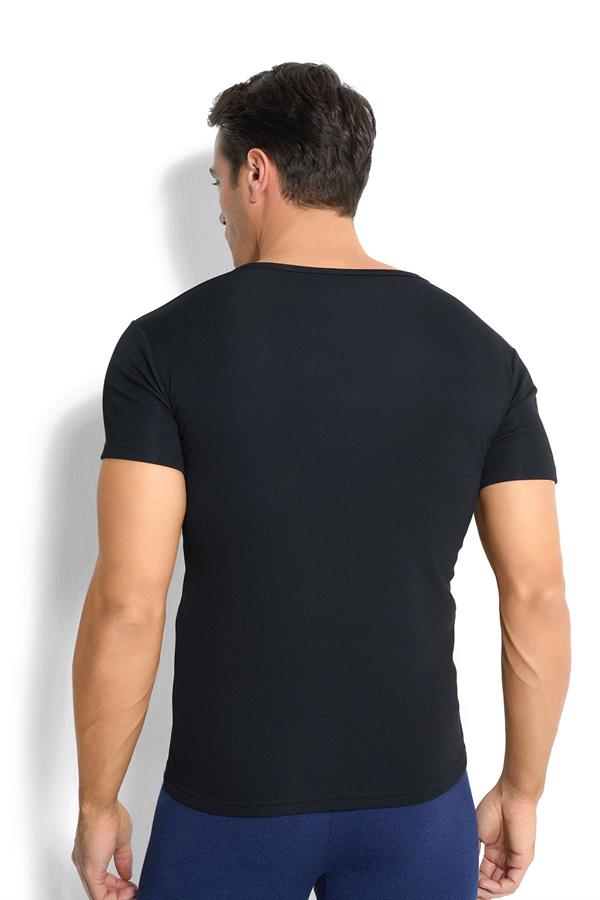 Jiber Erkek Termal İçlik Üst Siyah 162