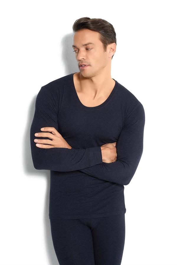 Jiber Erkek Termal İçlik Üst Siyah 170