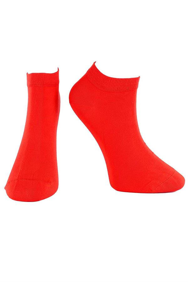 Erkek Turuncu Modal Patik Çorap 6100