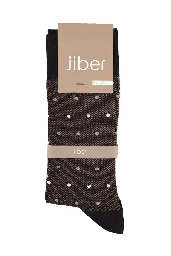 Erkek Bambu Likralı Soket Çorap 5620 Vizon  JBR5620.000001