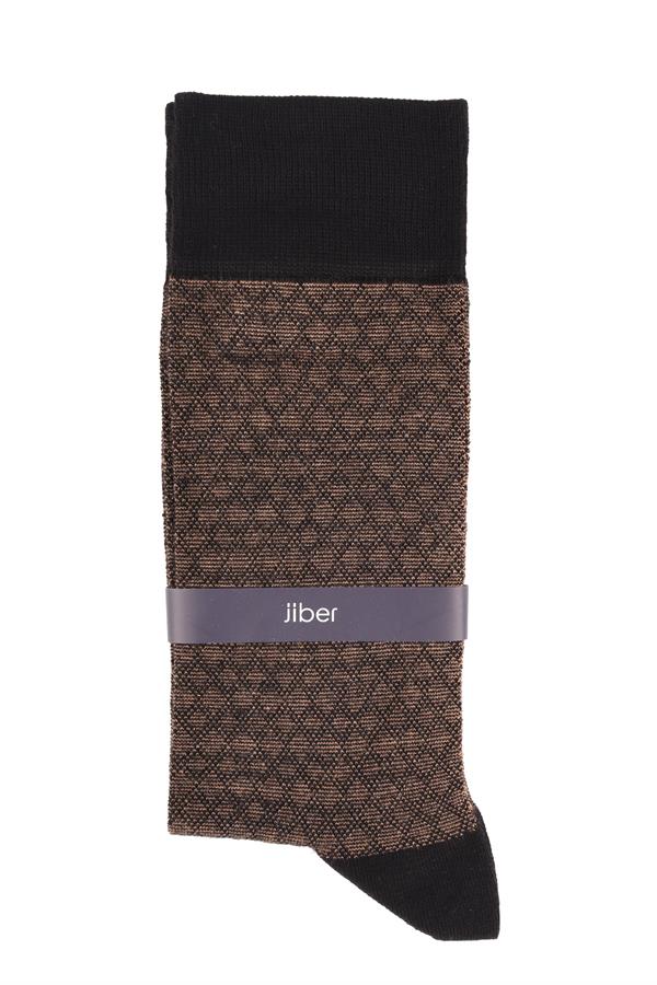 Erkek Modal Likralı Soket Çorap 5220 Vizon  JBR5220.000001