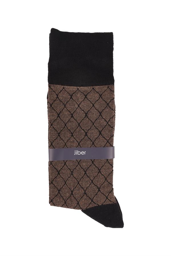 Erkek Likralı Modal Soket Çorap 5219 Vizon  JBR5219.000001