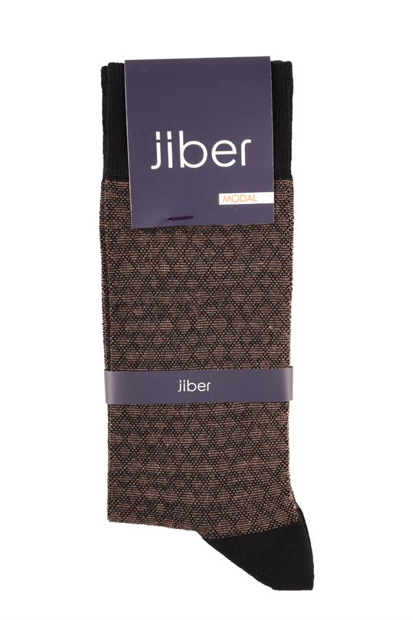 Erkek Modal Likralı Soket Çorap 5220 Vizon  JBR5220.000001