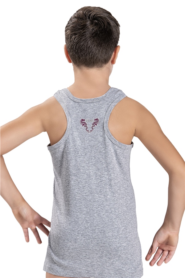 Erkek Çocuk Grimelanj Pamuklu 2 Li Rambo Atlet 705