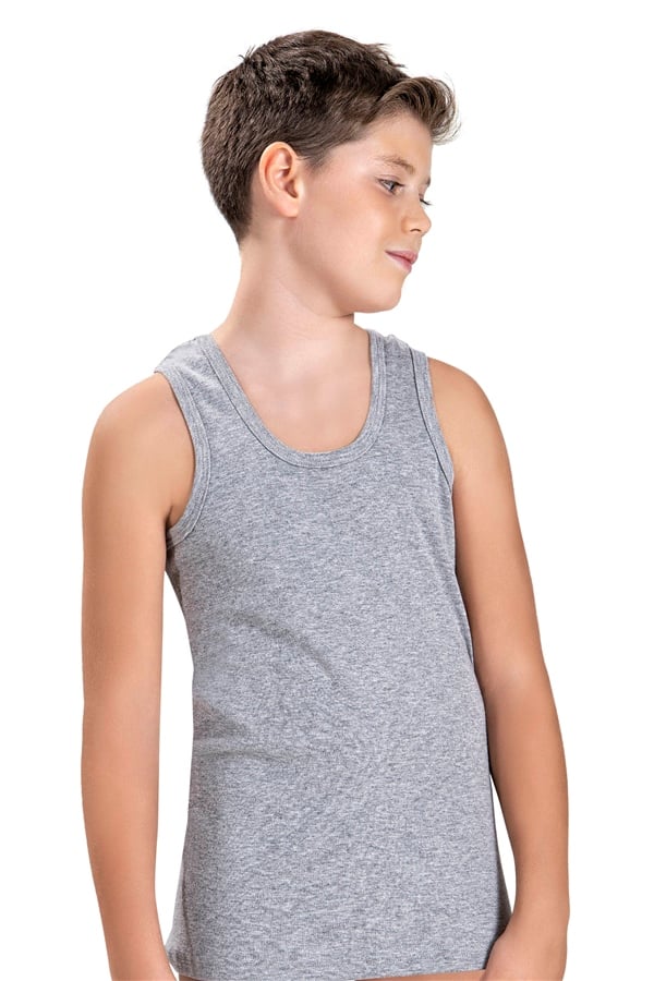 Erkek Çocuk Grimelanj Pamuklu 2 Li Rambo Atlet 705