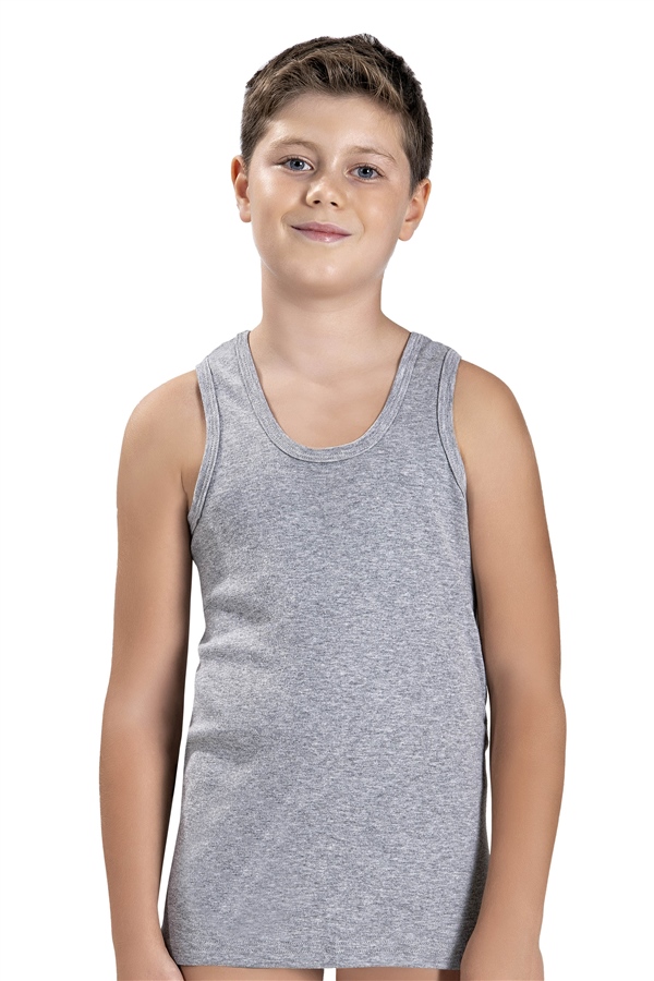 Erkek Çocuk Grimelanj Pamuklu 2 Li Rambo Atlet 705