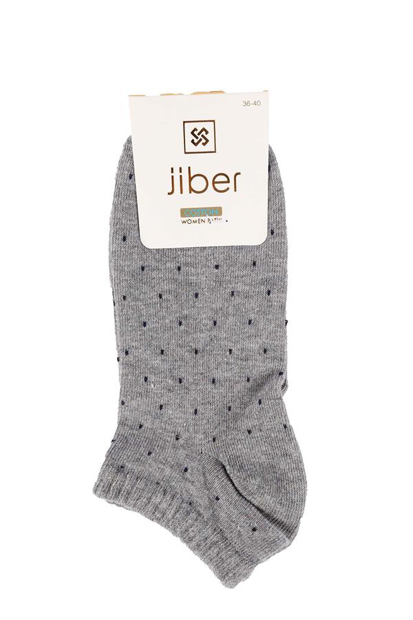 Kadın 12li Pamuk Patik Asorti Çorap 6606 Asorti  JBR6606.0000012