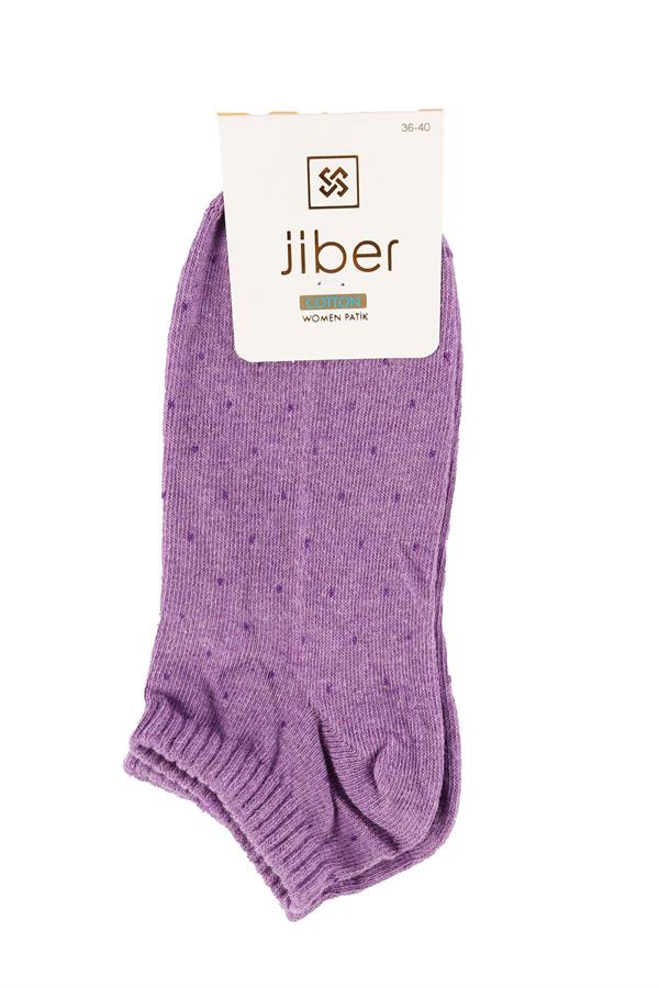 Kadın 12li Pamuk Patik Asorti Çorap 6606 Asorti  JBR6606.0000012