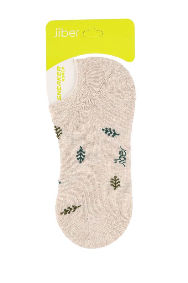 Kadın 12li Sneaker Asorti Çorap 7507 Asorti  JBR7507.0000012