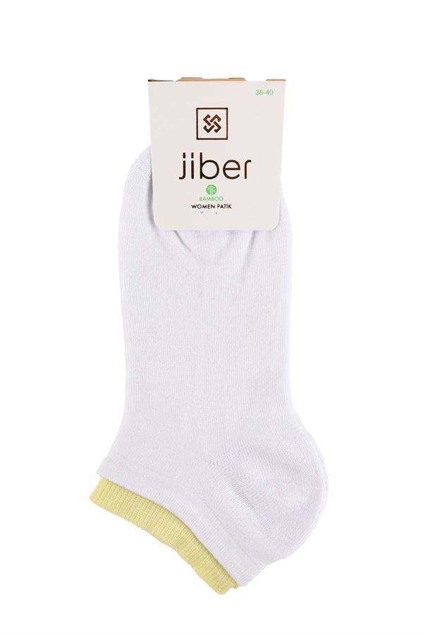Kadın 4lü Asorti Biyeli Bambu Çorap 6599 Asorti  JBR6599.000001
