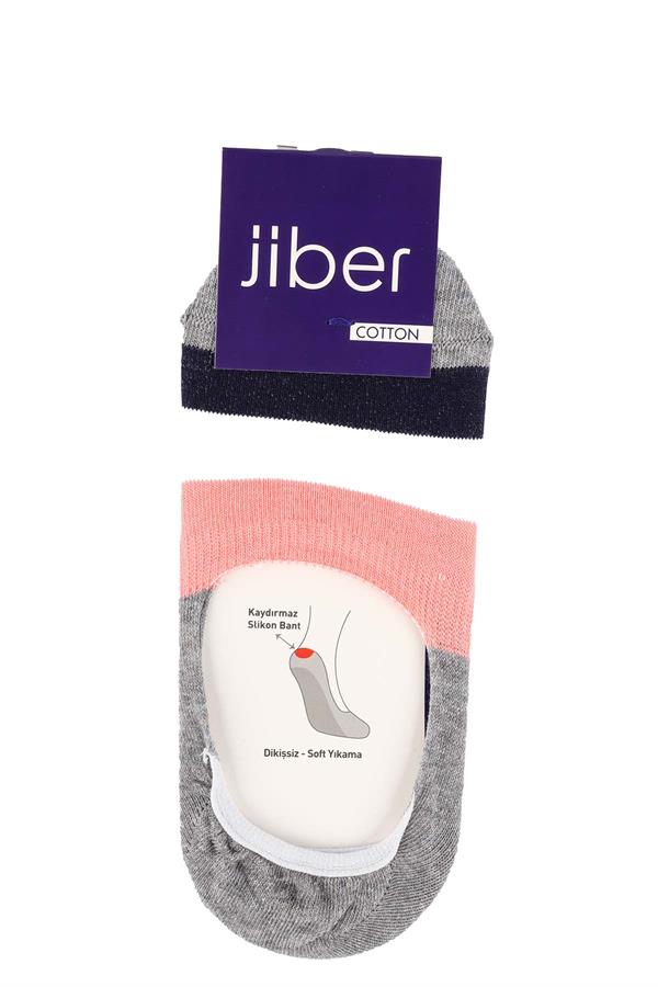 Kadın 4lü Likralı Asorti Babet Çorap 7308 Asorti  JBR7308.000001