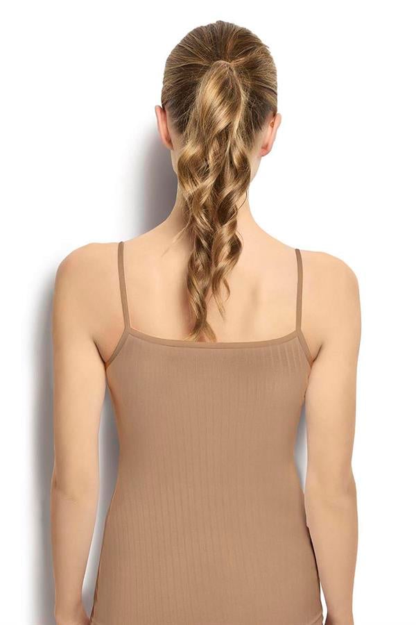 Kadın 6lı Bambu Kaşkorse İp Asklılı Atlet 647 TEN  JBR647.0000006