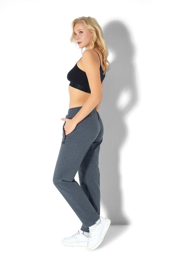 Kadın İki İplik Eşofman Altı 2723 Antrasit  JBR2723.000001