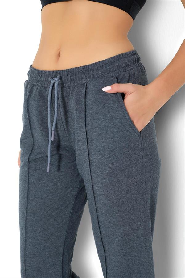 Kadın İki İplik Eşofman Altı 2724 Antrasit  JBR2724.000001