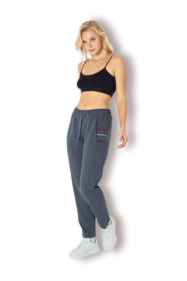 Kadın İki İplik Eşofman Altı 2721 Antrasit  JBR2721.000001