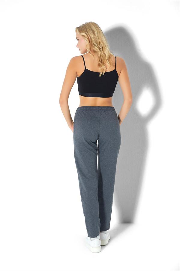 Kadın İki İplik Eşofman Altı 2721 Antrasit  JBR2721.000001