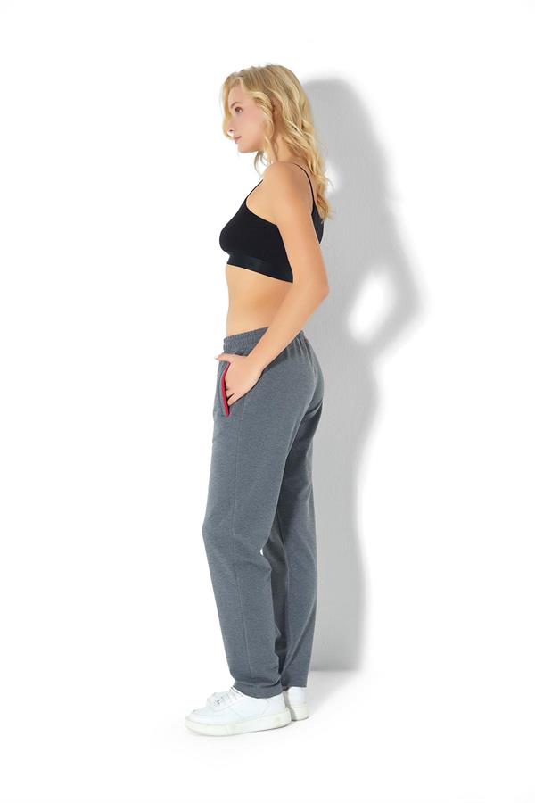 Kadın İki İplik Eşofman Altı 2725 Antrasit  JBR2725.000001