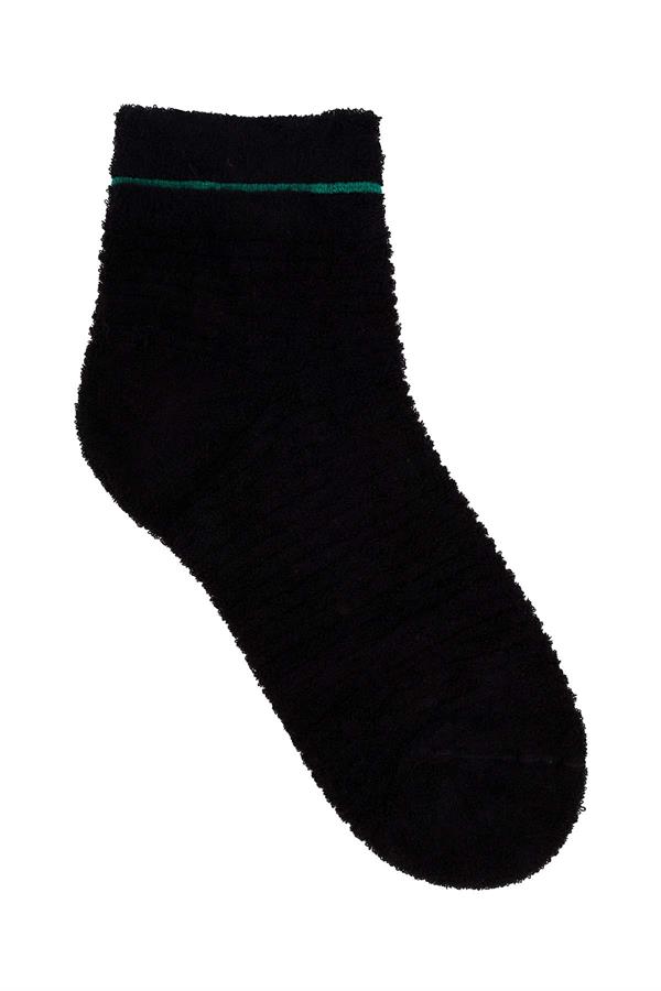 Kadın Asorti 5li Bambu Patik Çorap 6950