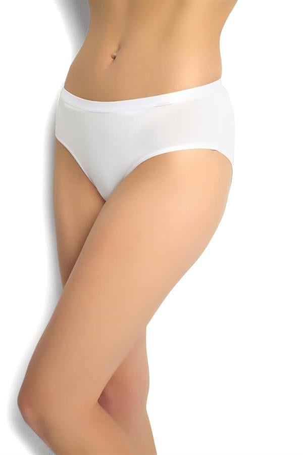 Kadın Bambu Külot Beyaz  JBR677.0000001