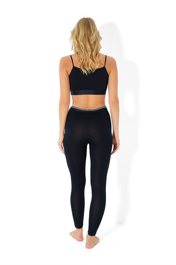 Kadın Bambu Tayt 572 Siyah  JBR572.0000001