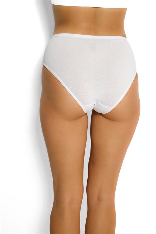 Kadın Modal Külot 646 Beyaz  JBR646.0000001