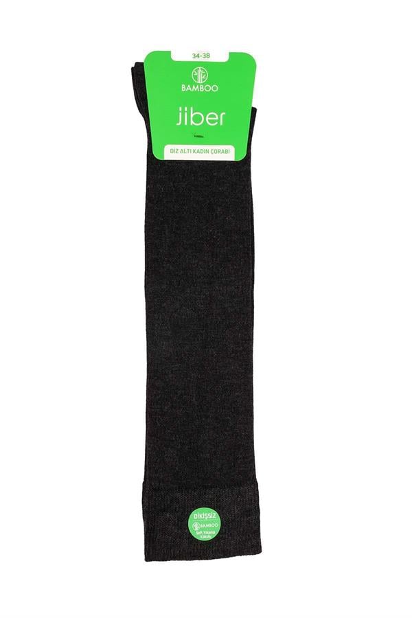 Kadın Diz Altı Bambu Soket Çorap 5997 Antrasit  JBR5997.000001