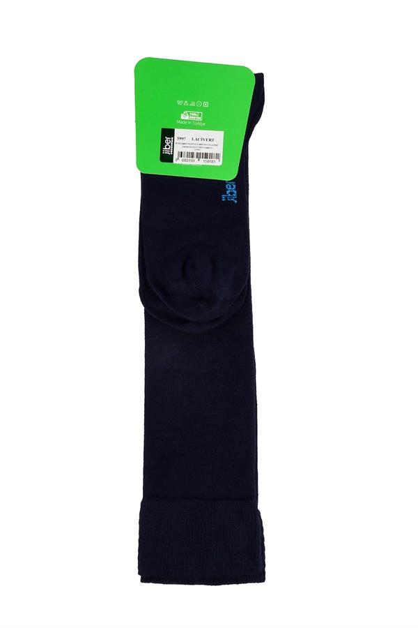 Kadın Diz Altı Bambu Soket Çorap 5997 Lacivert  JBR5997.000001