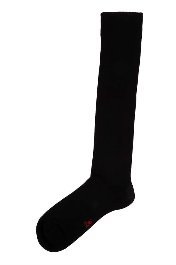 Kadın Diz Altı Bambu Soket Çorap 5997 SİYAH  JBR5997.000001