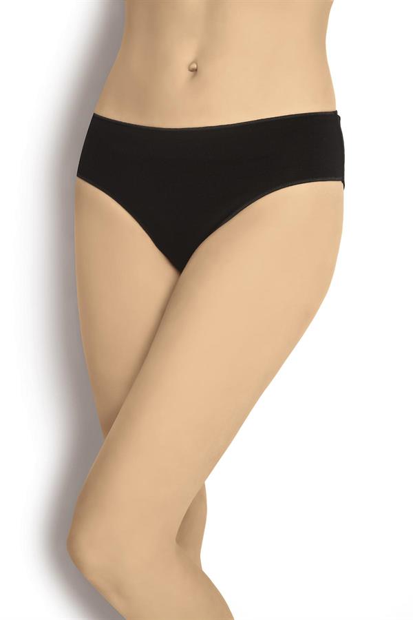 Kadın İnce Lastikli Külot 681 Siyah  JBR681.0000001