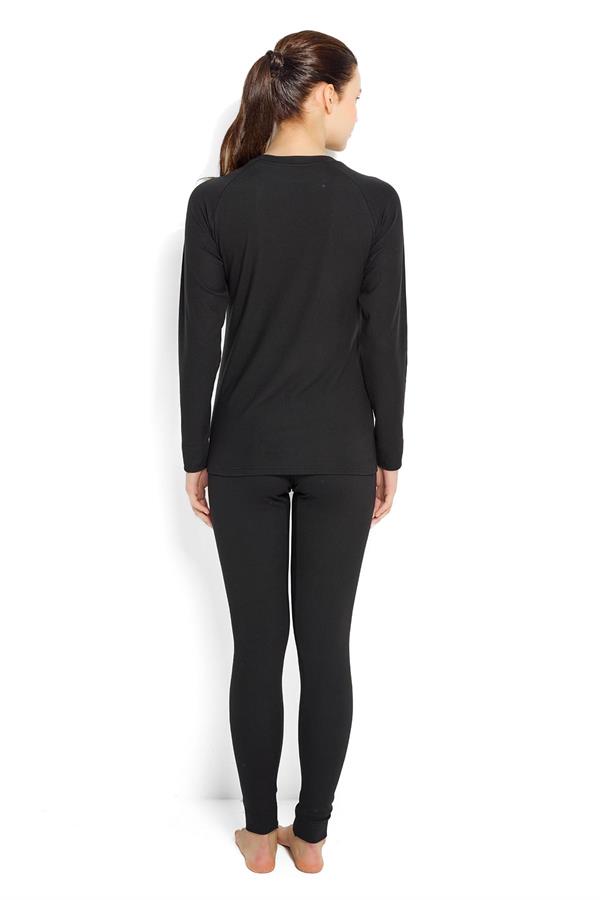 Kadın Isıtıcılı Termal Üst 592 Siyah  JBR592.0000001