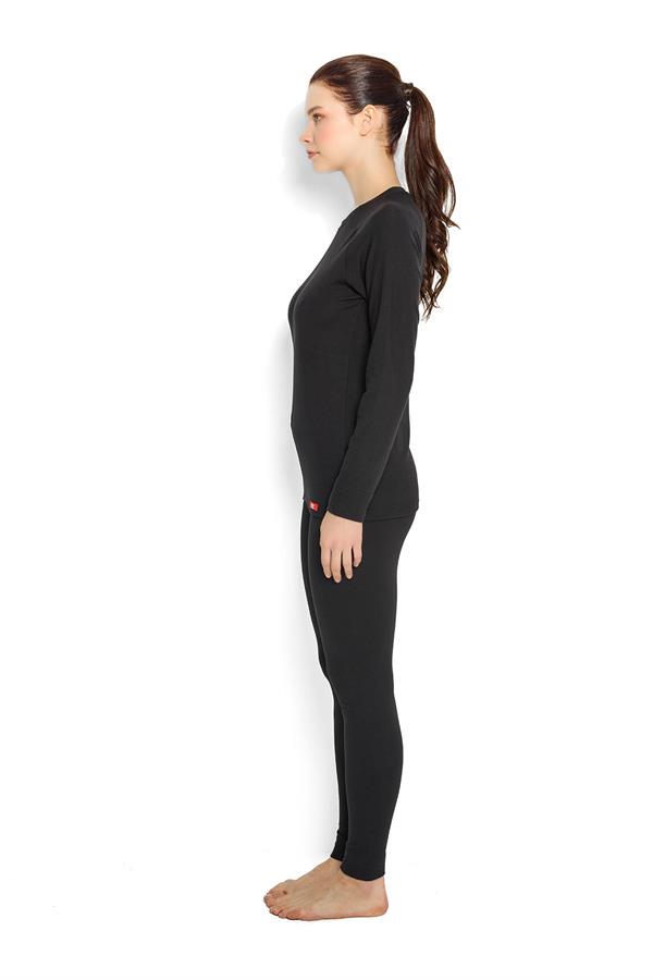 Kadın Isıtıcılı Termal Üst 592 Siyah  JBR592.0000001