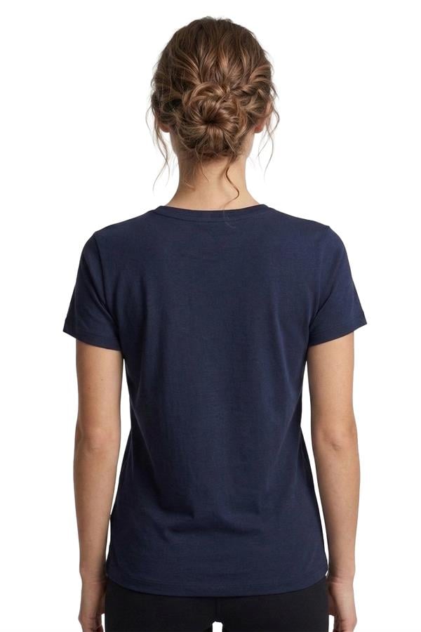 Kadın Lacivert Bambu T-Shirt 