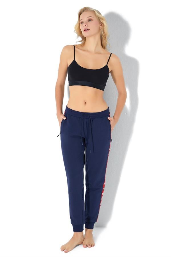 Kadın İki İplik Eşofman Altı 2728 Lacivert  JBR2728.000001