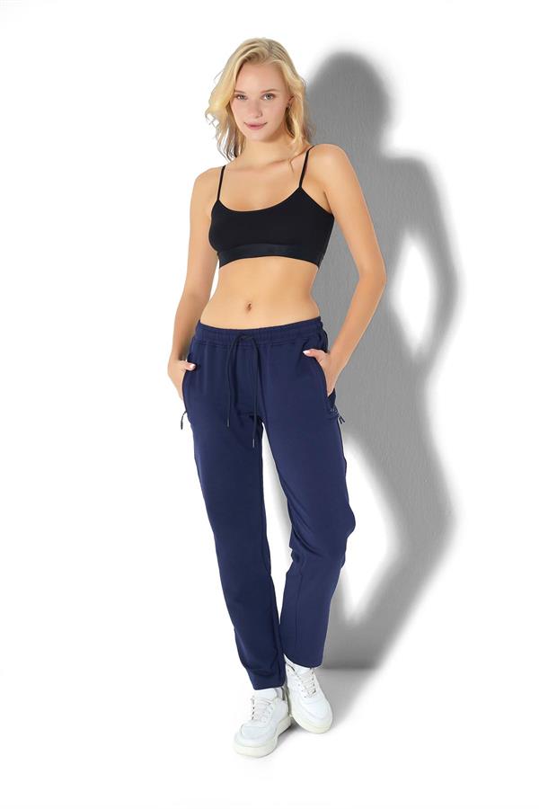 Kadın İki İplik Eşofman Altı 2723 Lacivert  JBR2723.000001