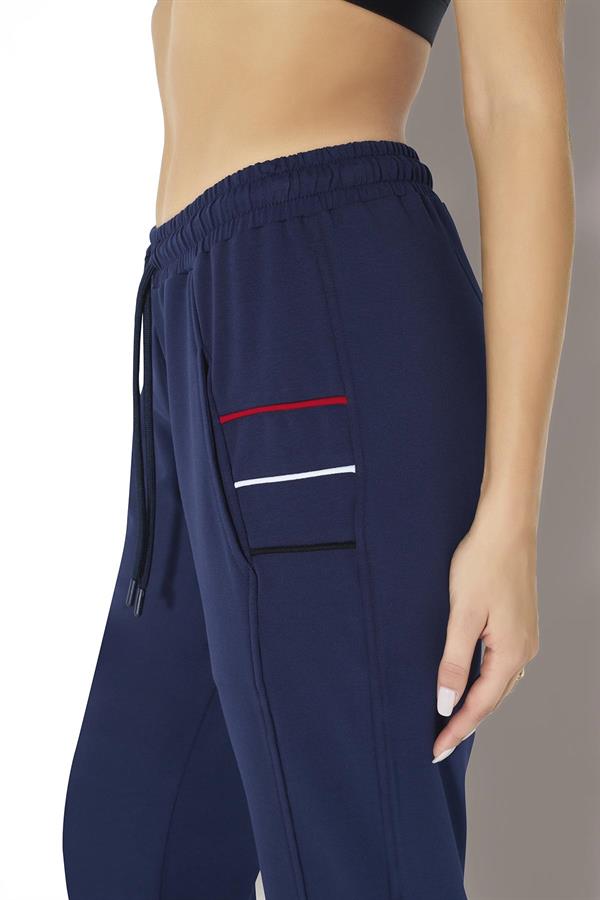 Kadın İki İplik Eşofman Altı 2721 Lacivert  JBR2721.000001