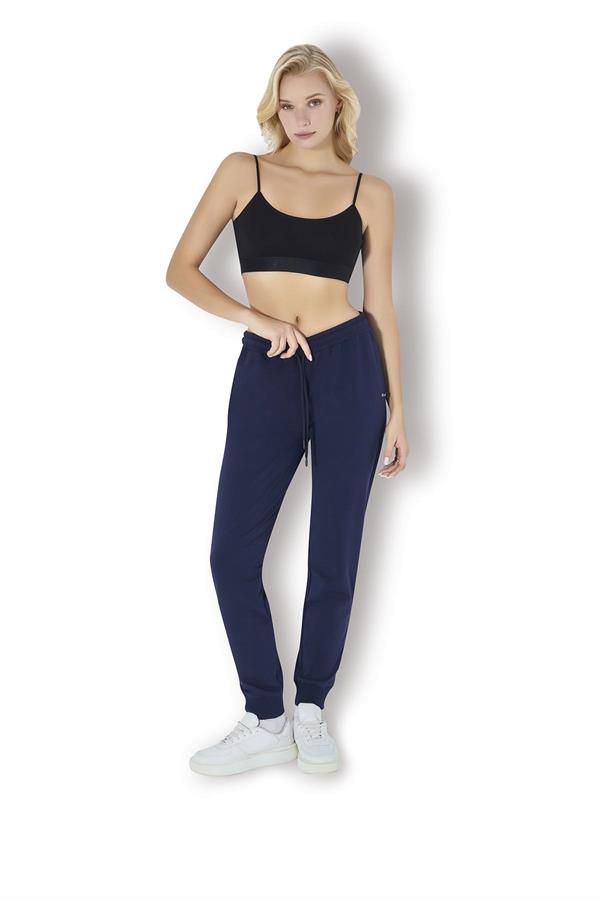 Kadın İki İplik Eşofman Altı 2726 Lacivert  JBR2726.000001