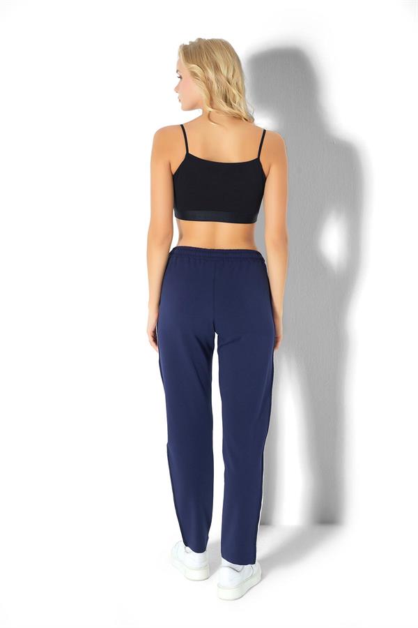 Kadın İki İplik Eşofman Altı 2722 Lacivert  JBR2722.000001