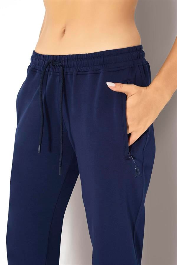 Kadın İki İplik Eşofman Altı 2723 Lacivert  JBR2723.000001