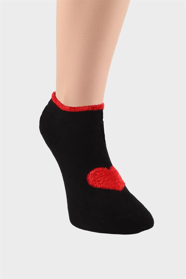 Kadın Pamuklu Termal Patik Çorap 6949 Asorti  JBR6949.000001