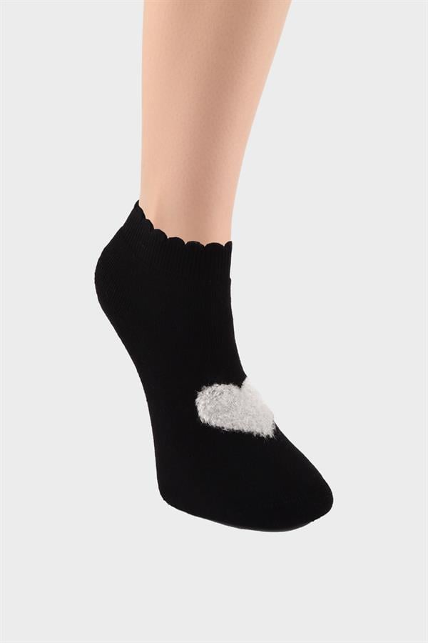 Kadın Pamuklu Termal Patik Çorap 6949 Asorti  JBR6949.000001