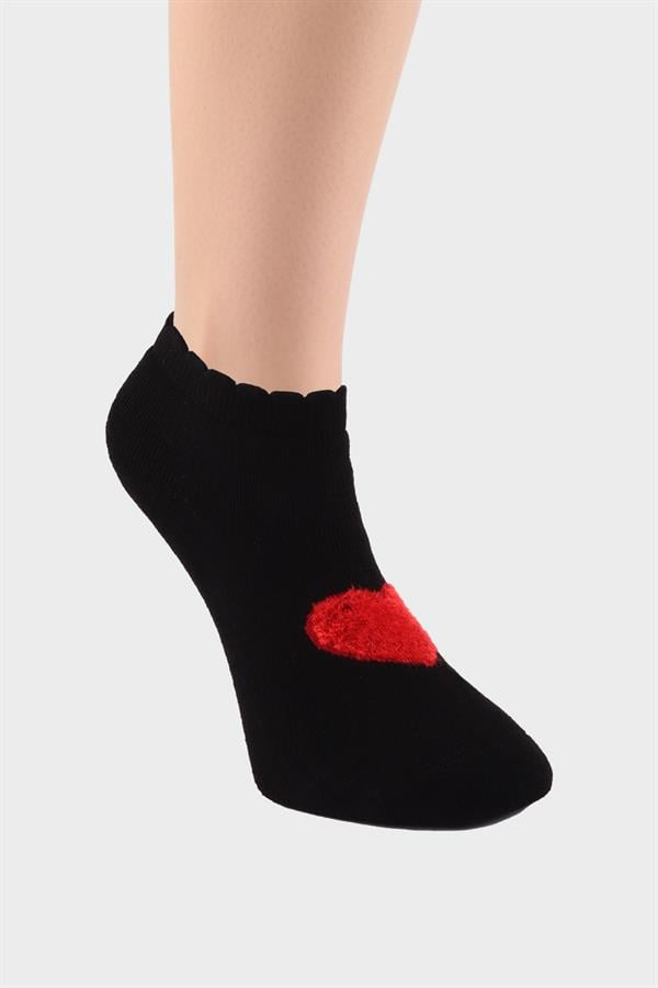 Kadın Pamuklu Termal Patik Çorap 6949 Asorti  JBR6949.000001