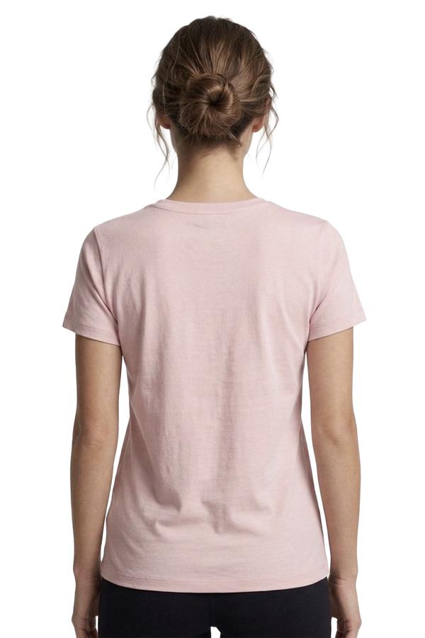 Kadın Pembe Bambu T-Shirt 