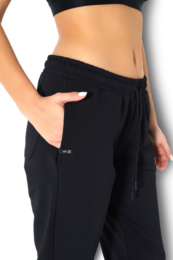 Kadın İki İplik Eşofman Altı 2726 Siyah  JBR2726.000001