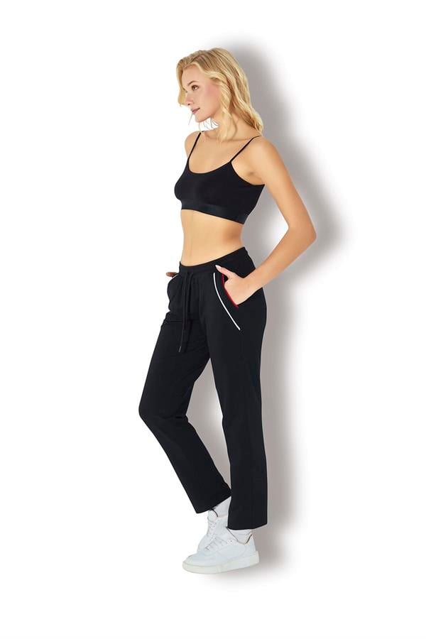 Erkek İki İplik Eşofman Altı 2720 Siyah  JBR2720.000001