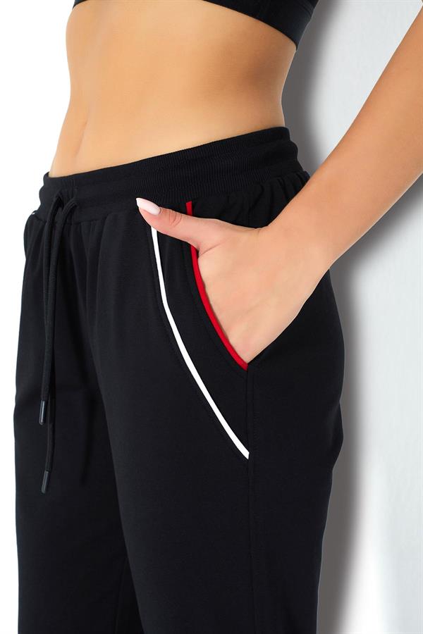 Erkek İki İplik Eşofman Altı 2720 Siyah  JBR2720.000001