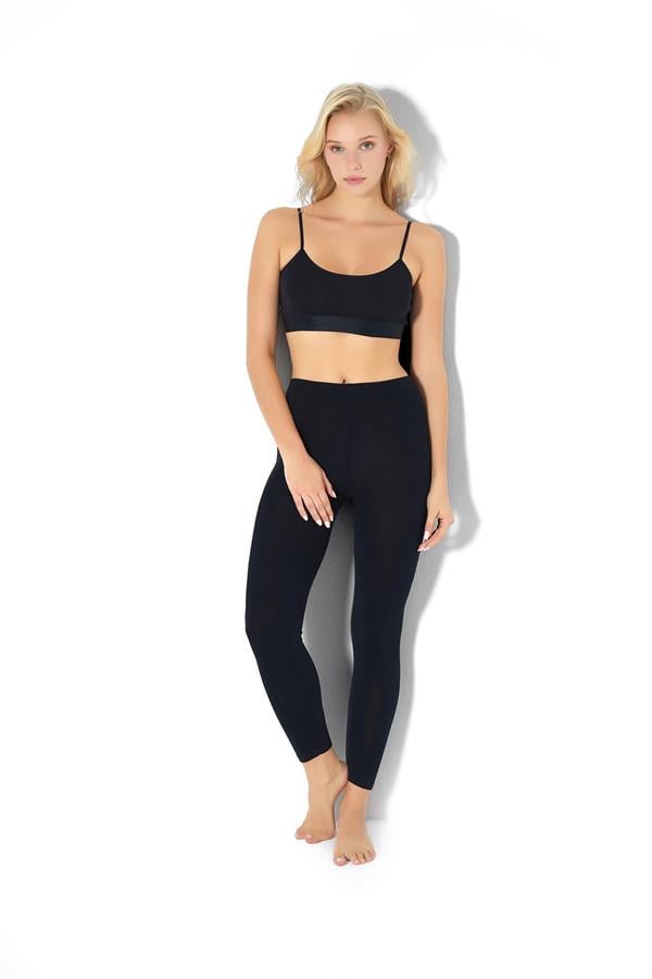 SİYAH UZUN TAYT 570