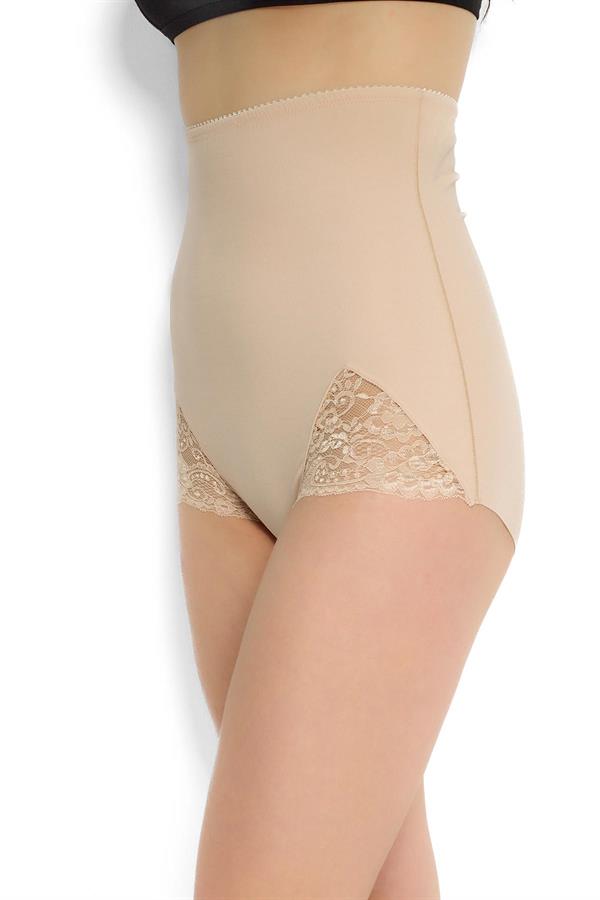 TEN DANTELLİ KORSE SLİP 4530 