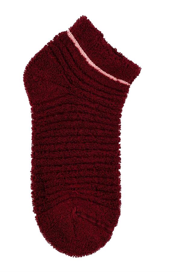 Kadın Tenis Patik Çorap Bordo  JBR6945.000001