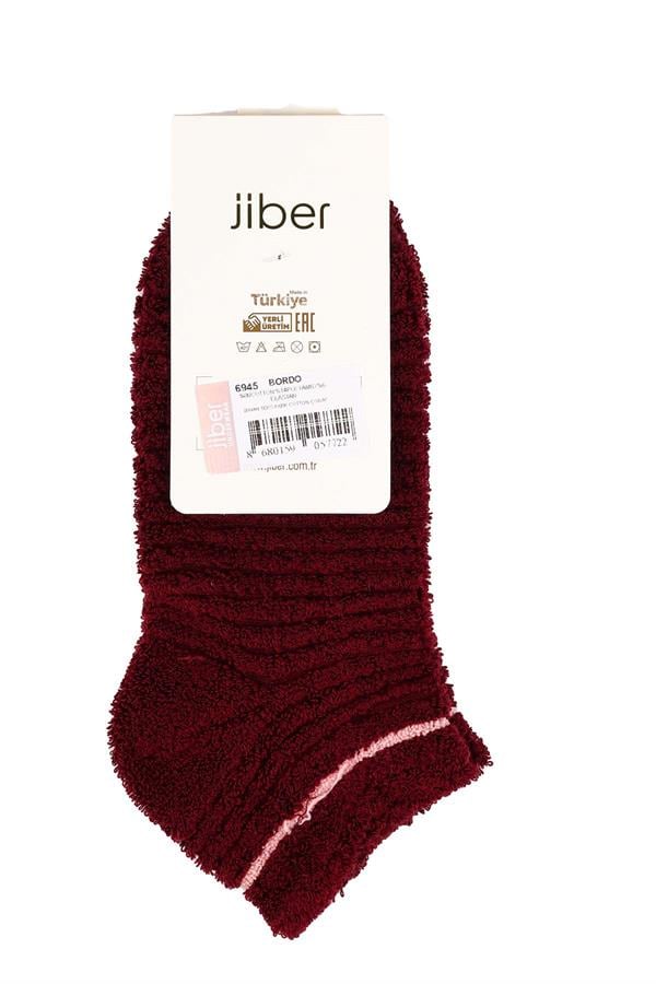Kadın Tenis Patik Çorap Bordo  JBR6945.000001